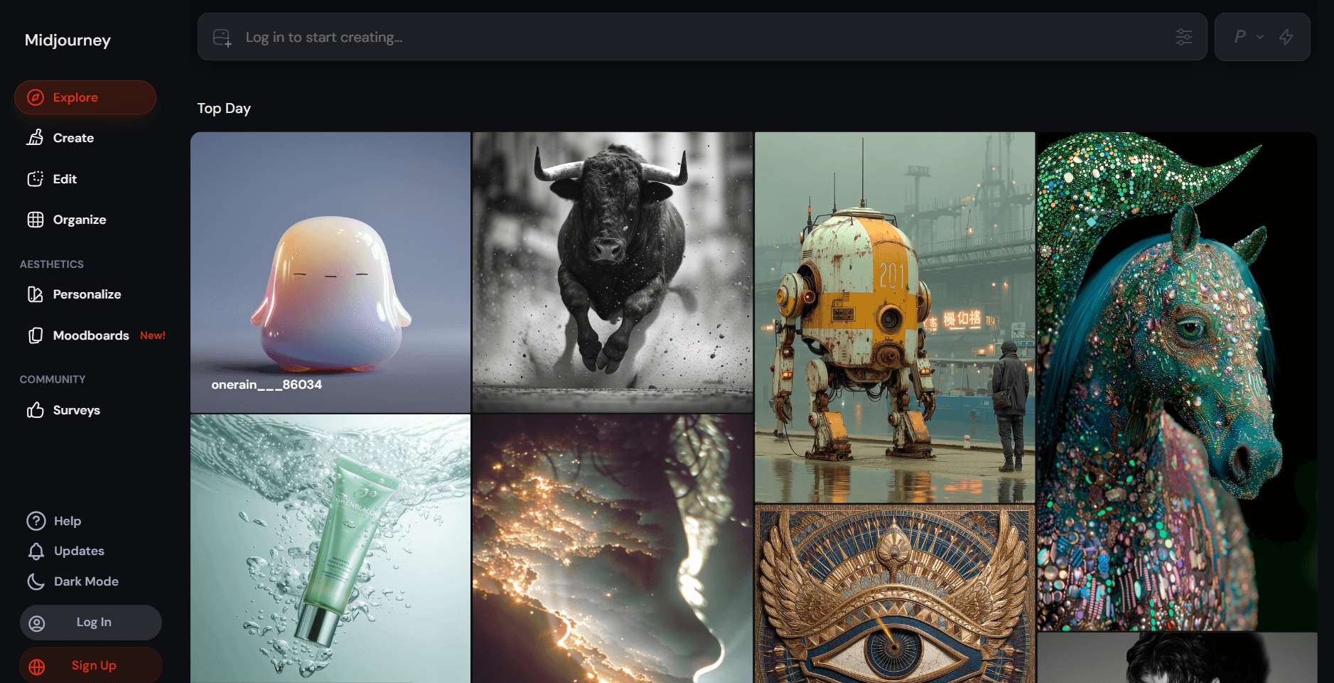 Midjourney screenshot 1